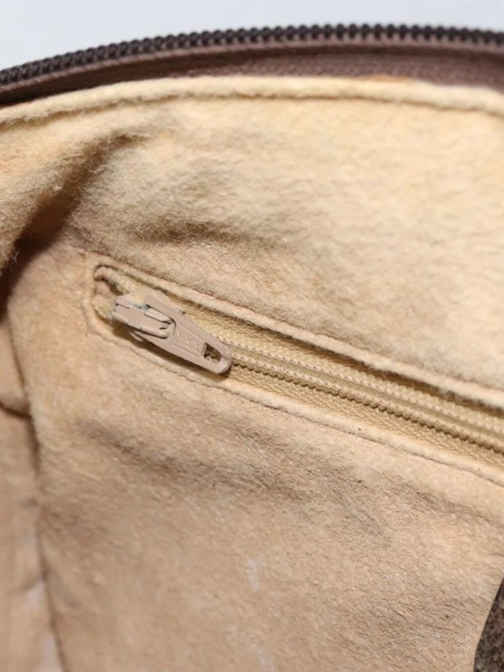 GUCCI GG Supreme Web Sherry Line Boston Bag PVC Beige Gold 010 378 Auth 159328 - Picture 11 of 16